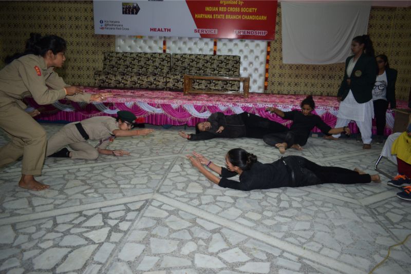 YRC Camp at Haridwar (Girls)